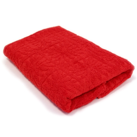 Полотенце махровое "Sweet" 50х100, цвет: красный х 100 см Цвет: красный инфо 3266j.