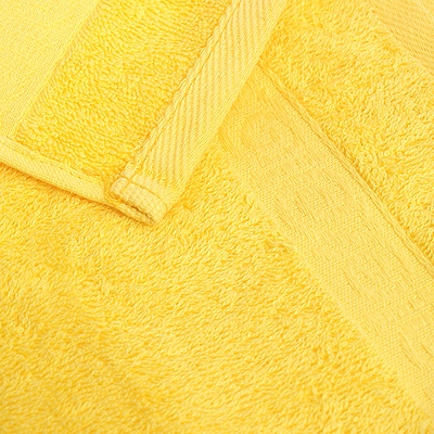 Полотенце махровое "Cleanelly" 30х60, цвет: желтый размеров даже после многократных стирок инфо 3297j.
