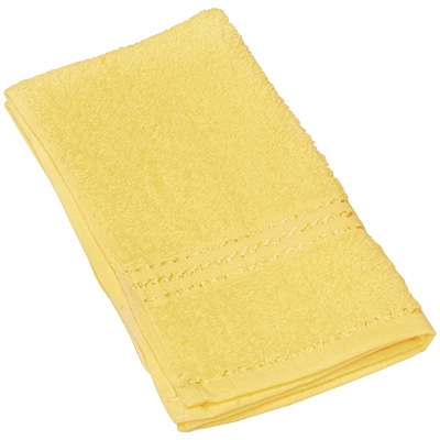 Полотенце махровое, 30х50, цвет: желтый Нордтекс 2010 г ; Упаковка: пакет инфо 3301j.
