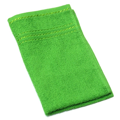 Полотенце махровое, цвет: зеленый, 30х50 Нордтекс 2010 г ; Упаковка: пакет инфо 3304j.