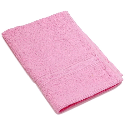 Полотенце махровое, цвет: розовый, 30х50 Нордтекс 2010 г ; Упаковка: пакет инфо 3305j.
