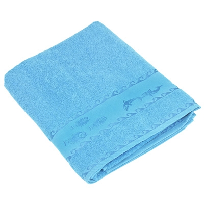 Полотенце махровое "Busse", цвет: голубой, 100 см х 150 см г/м2 Цвет: голубой Производитель: Турция инфо 3390j.