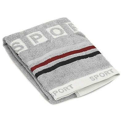 Полотенце махровое "Sport", цвет: серый, 50 см х 100 см см Цвет: серый Производитель: Турция инфо 3433j.