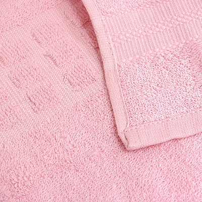 Комплект махровых полотенец "Португалия", цвет: розовый Португалии по заказу ООО "МаксиТекс" инфо 1155k.