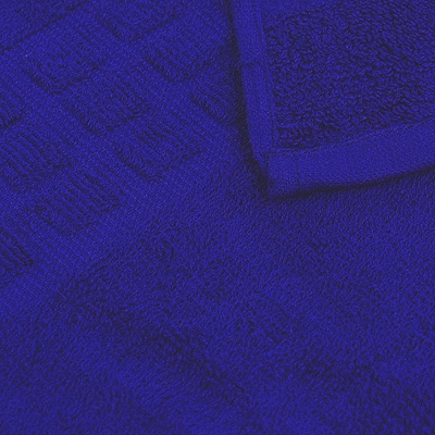 Комплект махровых полотенец "Португалия", цвет: синий Португалии по заказу ООО "МаксиТекс" инфо 1157k.