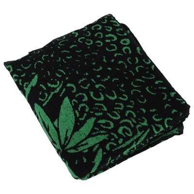 Комплект махровых полотенец "Аврил", цвет: черный/зеленый, 3 шт Португалии по заказу ООО "МаксиТекс" инфо 1204k.