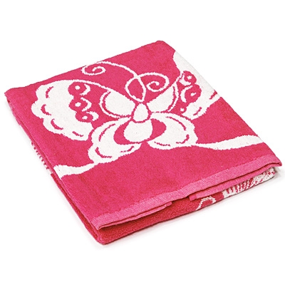 Полотенце махровое "Ванесса" 50х90, цвет: розовый Португалии по заказу ООО "МаксиТекс" инфо 1273k.