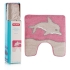 Коврик "Дельфин", цвет: розовый, 45 см х 45 см высокое качество и современный дизайн инфо 4655b.