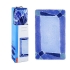 Коврик для ванной "Багет", цвет: голубой, 45 см х 75 см высокое качество и современный дизайн инфо 4659b.