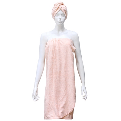 Комплект женский для бани и сауны "Eva", цвет: розовый розовый Производитель: Россия Артикул: Б26 инфо 4739b.