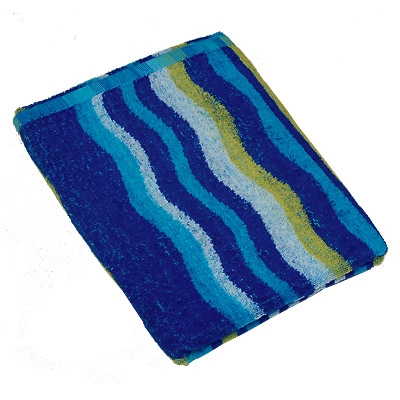 Полотенце махровое "Радуга", цвет: синий, 60х130 см Цвет: синий Изготовитель: Китай инфо 9867l.