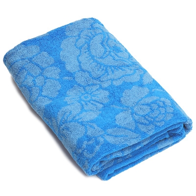 Полотенце махровое "Габриэлла" 60х130, цвет: синий Португалии по заказу ООО "МаксиТекс" инфо 9913l.