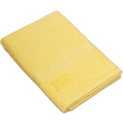 Полотенце махровое, цвет: желтый, 50х100 Нордтекс 2010 г ; Упаковка: пакет инфо 9931l.