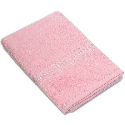 Полотенце махровое, цвет: розовый, 50х100 Нордтекс 2010 г ; Упаковка: пакет инфо 9933l.