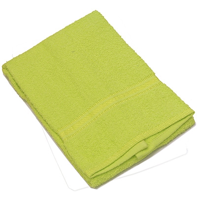 Полотенце махровое, цвет: салатовый, 50х100 Нордтекс 2010 г ; Упаковка: пакет инфо 9952l.