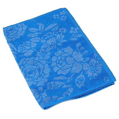 Полотенце махровое "Габриэлла" 35х70, цвет: голубой Португалии по заказу ООО "МаксиТекс" инфо 203m.