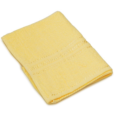 Полотенце махровое, цвет: желтый, 40х60 Нордтекс 2010 г ; Упаковка: пакет инфо 206m.