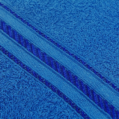 Полотенце махровое, цвет: синий, 40х60 Нордтекс 2010 г ; Упаковка: пакет инфо 214m.