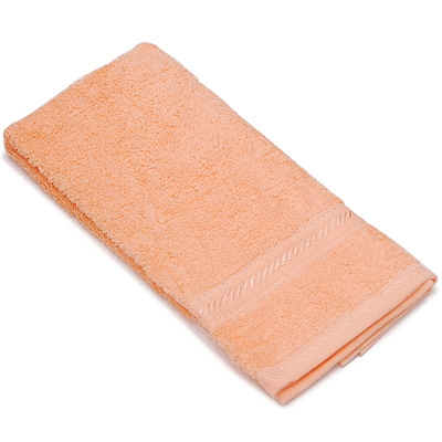 Полотенце махровое, цвет: персиковый, 40х60 Нордтекс 2010 г ; Упаковка: пакет инфо 216m.