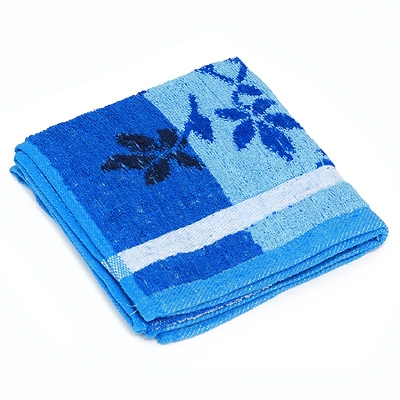Полотенце махровое "Батерфляй", цвет: синий, голубой, 35 см х 70 см Китае по заказу ООО "МаксиТекс" инфо 232m.