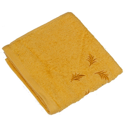 Полотенце махровое "Португалия" 70х140, цвет: желтый по заказу ООО "Хоум Стайл" инфо 8714m.