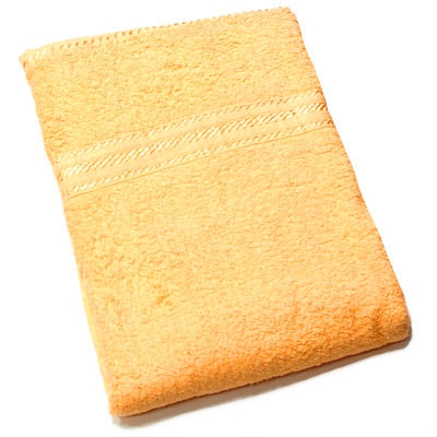Полотенце махровое, цвет: персиковый, 70х140 Нордтекс 2010 г ; Упаковка: пакет инфо 8749m.