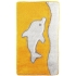 Коврик "Дельфин", цвет: оранжевый, 45 см х 75 см высокое качество и современный дизайн инфо 2979d.