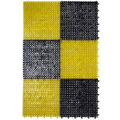 Коврик "Травка", 6 секций Цвет: черно-желтый см Цвет: черно-желтый Производитель: Польша инфо 10851f.