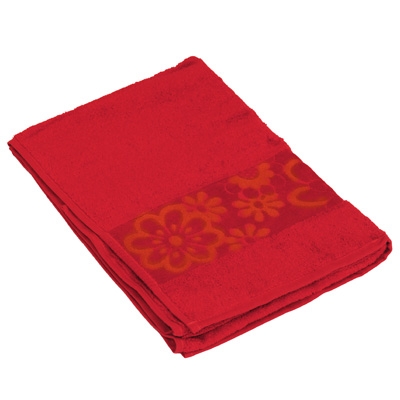 Полотенце махровое "Клубника" парфюмированное, цвет: красный, 50 см х 90 см см Цвет: красный Производитель: Турция инфо 12006f.
