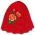 Шапка для бани и сауны "Роза", цвет: красный см Производитель: Россия Артикул: Б4809 инфо 12483f.
